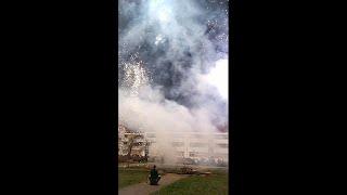 Komplettes 0:00 Uhr Feuerwerk | Feuerwerk Eskalation | Silvester in Köln | Feuerwerk mit Salutfinale