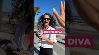 Drone Diva #dronepilot #shorts