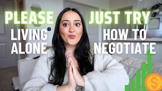 How I Saved $1,200 on My Apartment Rent Living Alone! + FREE Proven Email Template!