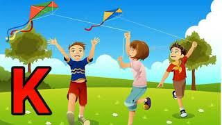 Learn English Alphabet For Kids ( I to L)   J -  Joker, K - Kite, L - Lion , Shishu Shikkha Tv