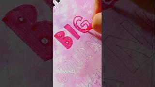 Word Art with Sketch Pens What should I write next?#theletterloop #calligraphy.
