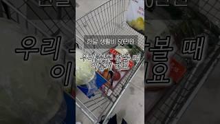 한달 생활비 50만원 부부의 장보기#신혼부부재테크 #장보기 #식비줄이기 #식비절약 #재테크 #절약노하우