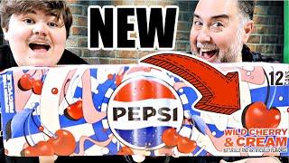 Taste Test: New Pepsi Wild Cherry & Cream Flavor! 