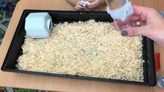 Клетка для джунгарского хомячка. Жильё для Шоколадки)