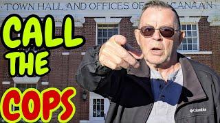 "CALL THE COPS" TOUGH GUY GETS REALITY CHECK!