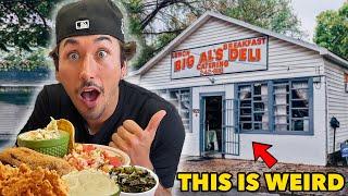 Eating At The Most UNUSUAL Restaurant (THEY LIVE HERE)