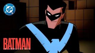 Batman: The Animated Series - Nightwing Catches Gun Smugglers | Super Scenes | DC
