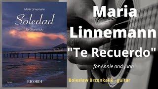 Maria Linnemann - "Te Recuerdo". from "Soledad".