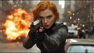 Action-adventure movie,  female detective carries out an impossible defense mission.