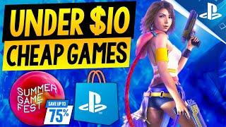 15 AMAZING PSN Game Deals UNDER $10! PSN Summer Game Fest 2025 CHEAP PS4/PS5 Games to Buy on Sale!