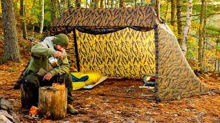 Hot Tent Solo Bushcraft Camping