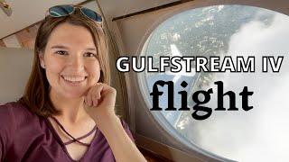 Gulfstream IV Flight