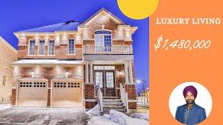 Inside a $1,480,000 LUXURY Home In Brampton Credit Valley - Property Tour