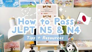 How to Pass JLPT N5 & N4 (Ultimate Guide!) 