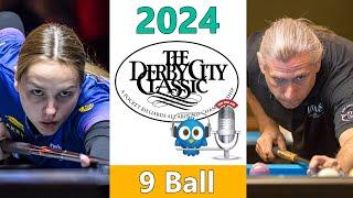 Pia Filler vs Michael Deitchman - 9 Ball - 2024 Derby City Classic rd 2