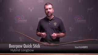 Bearpaw Quick Stick Hybrid Longbow Review at LancasterArchery.com