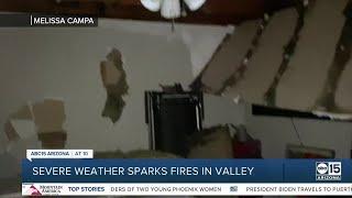 Phoenix fire responds to multiple weather-related fires