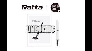 Ratta Supernote A6 Unboxing