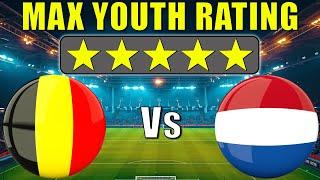 200 Year Sim | Belgium Vs Netherlands with MAX Youth Rating | FM24 Experiment