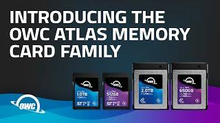 OWC Atlas Memory Card Family