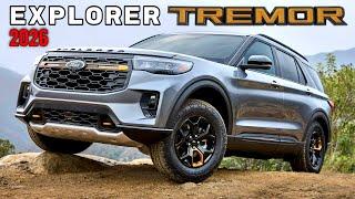 2026 Ford Explorer Tremor Revealed with V6 Power and Off Road Upgrades!