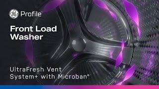 GE Profile Washer UltraFresh Vent System + with Microban®