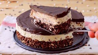 Puffed rice and chocolate cake: NO-BAKE, DELICIOUS and VERY EASY to prepare! 