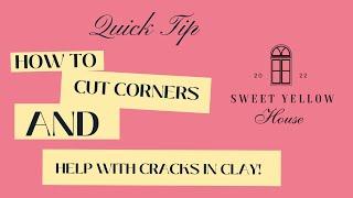 Cutting Corners Quick Tip