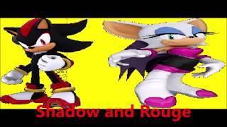 Teen Gohdam(DBF Adam and Teen Gohan Fusion) VS Shadow and Rouge