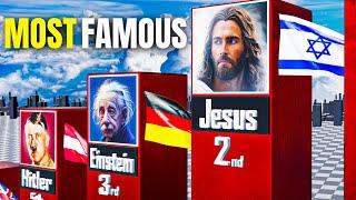 50 Most Famous People Ever | 3D Comparison