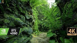 [4K] Virtual Forest Walk - Unreal Engine 5 Ultra Realistic Jungle Forest Demo looks Insane RTX4090