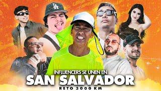 Influencers in Central America join my 3,000 Km Challenge in San Salvador 