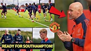 Man United Training Today At Carrington! 5 Academy Starlets Spotted