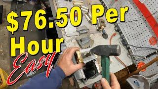 Scrapping Microwave Transformers with Copper/Aluminum Windings | Fast Easy Money!