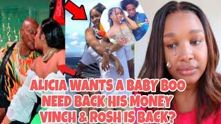 Alicia kim married for Green card failed Husband Divorce her  Omg Vinch and Rosh Back Together?