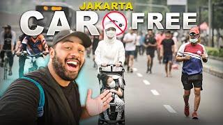 Jakarta's SHOCKING Car Free Day Experience!