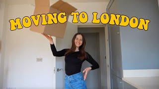 Moving to London from Amsterdam  | London vlog 1