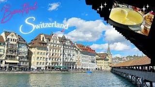 Lucerne Switzerland Travel Highlights The Most Beautiful City with Stunning Lake and Swiss Alps!