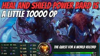 Heal And Shield Power Bard With CRITICAL HEALING!! So Lucky, Quest For A World Record