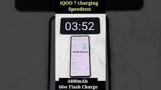 iQOO 7 Charging Speed Timelapse 66w Flash Charge Shocking results 