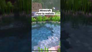 Minecraft realistic