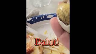 Eating Balut in Chinatown #shorts #balut #egg