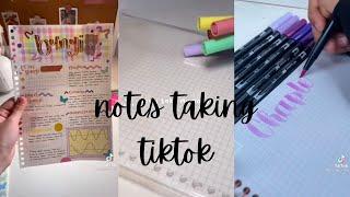 Notes taking [ tiktok compilation ]