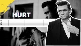 Johnny Cash - Hurt (Guitar Tab/Tutorial)