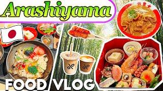 What To Eat in Arashiyama, KYOTO MUST TRY Kaiseki＋Temple＋Bamboo forest＋Cafe＋Ramen (JAPAN VLOG)