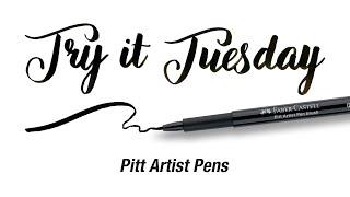 Try It Tuesday | How to Use Pitt Artist Pens | Faber-Castell