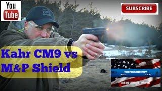 Kahr CM9 vs M&P Shield (Best Concealed Carry Gun) - TheFireArmGuy