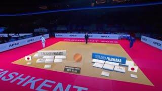 Takanori Nagase vs Sotaro Fujiwara | Bronze -81 World Judo Championships Tashkent 2022