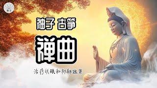 禅乐入心，减轻生活压力，感受平静【诗意疗愈向】袖子古筝禅音疗愈 | 30分钟佛曲静心冥想 净化杂念 | 古筝袖间流淌的禅意：佛教静心音乐深度睡眠专用 | 一袖一弦一菩提：古筝禅曲助眠音乐