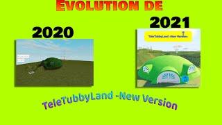 Evolution de TeleTubbyLand 2020-2021